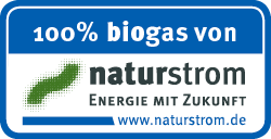 100% Biogas von Naturstrom